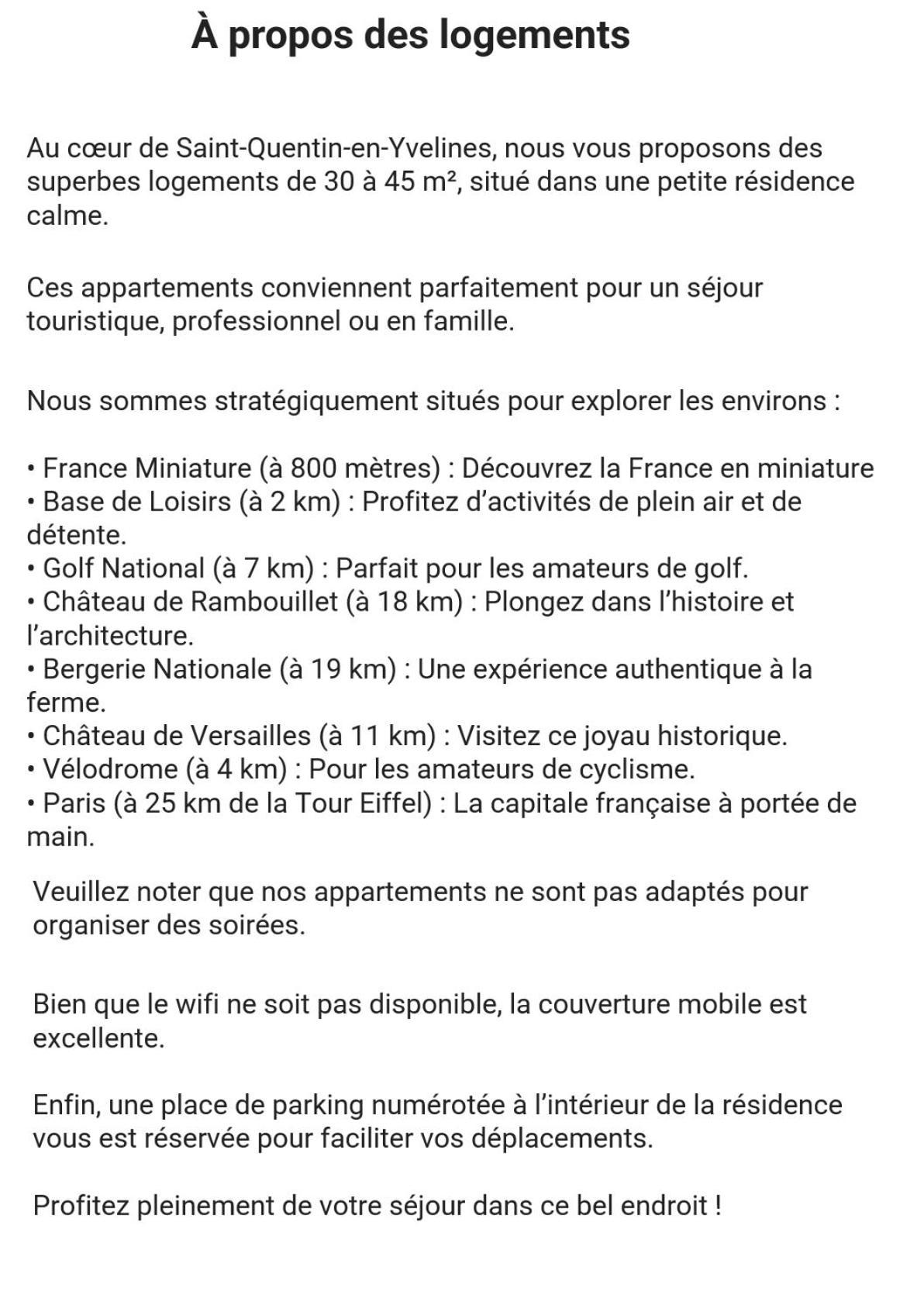 St-Quentin-En-Yvelines Plusieurs Appartements Avec Parking Trappes Exterior foto